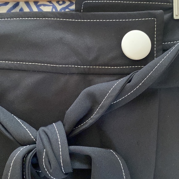 Zara, midi wrap/pencil black skirt in size XS - Picture 6 of 7